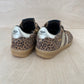 sneaker harry - leopard, gouden strepen dames