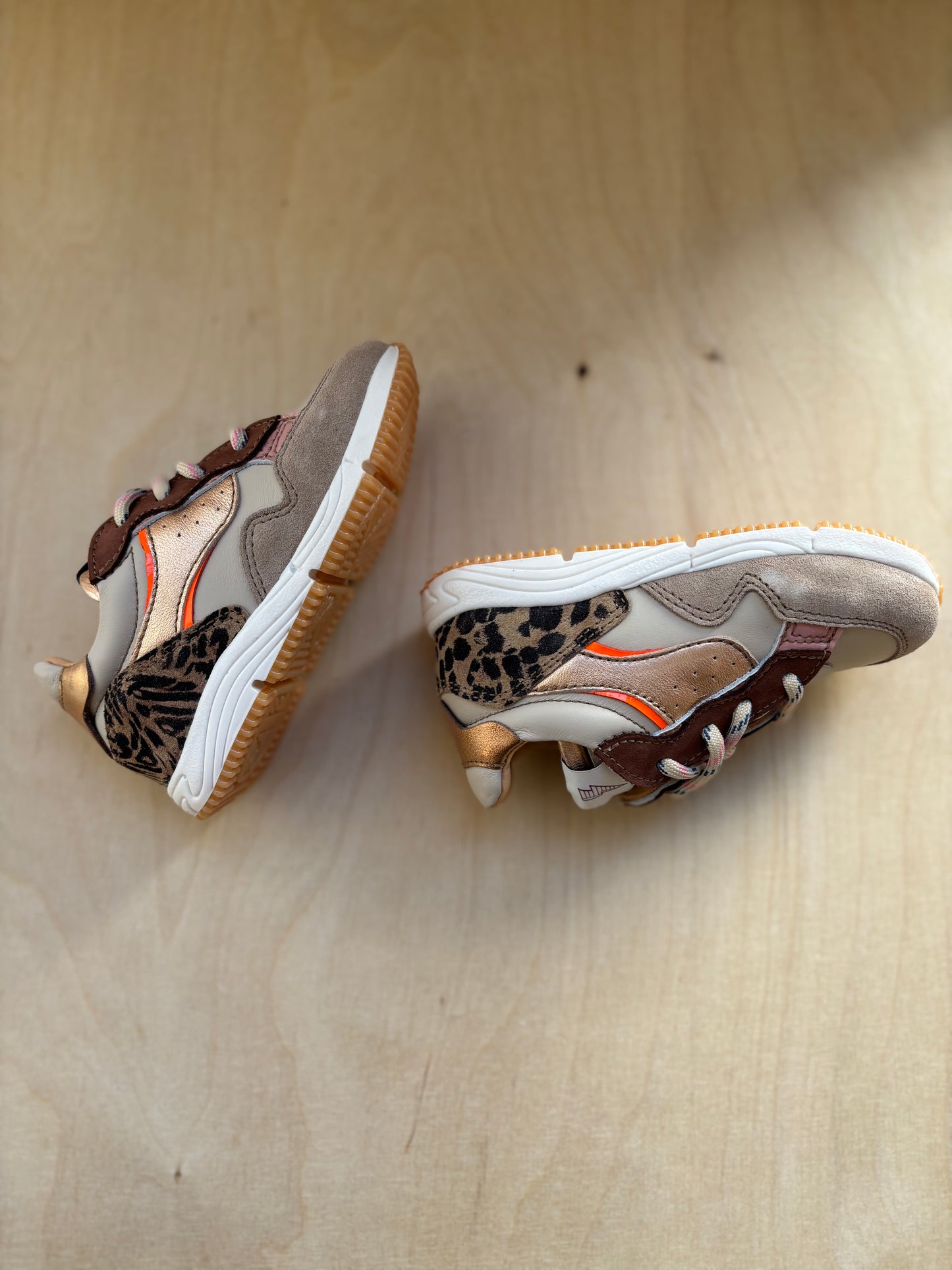 Ocra eerst runner beige - bruin - leopard