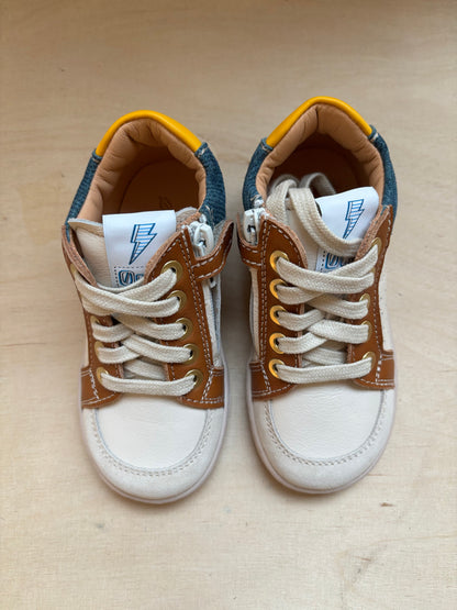 Ocra eerste stapper sneaker ron geel bruin