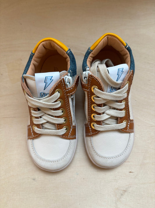 Ocra eerste stapper sneaker ron geel bruin