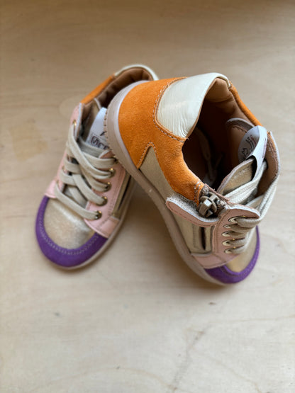 Ocra eerste stappper sneaker ruby paars
