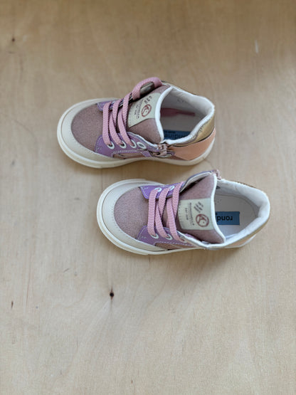 Rondinella eerste sneaker lila oranje