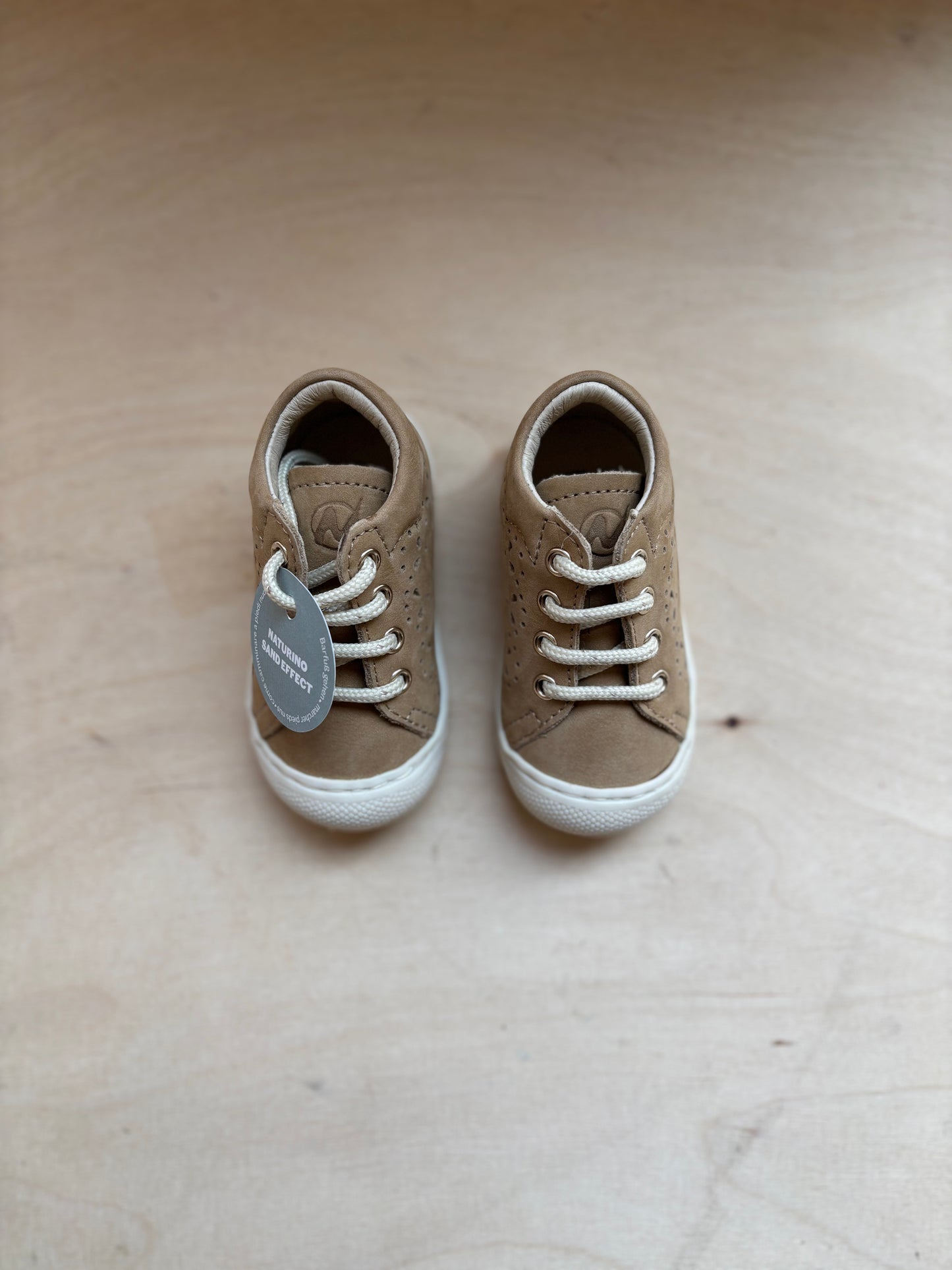 Naturino eerste stapper cocoon soft sand motiefje