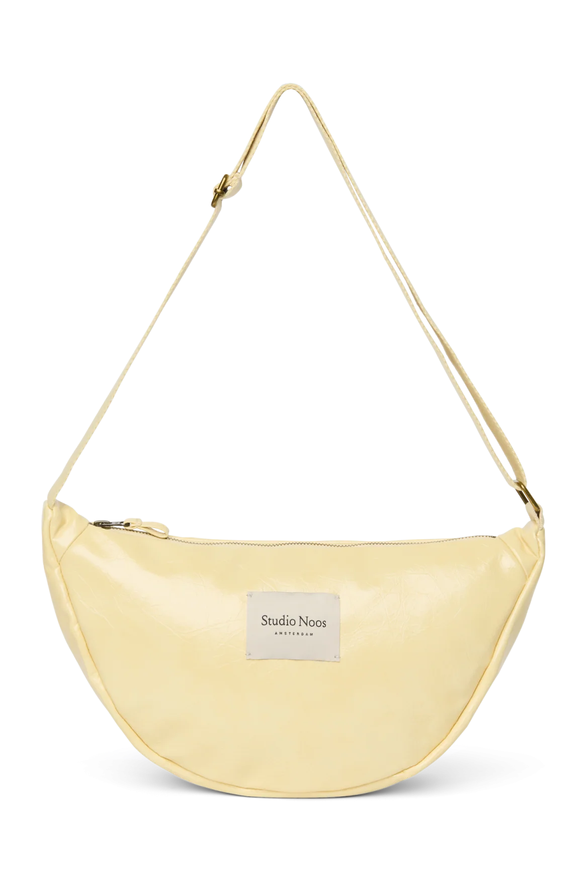 Studio Noos vegan leather fanny pack butteryellow
