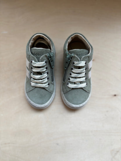 Falcotto sneakertje olijf suede