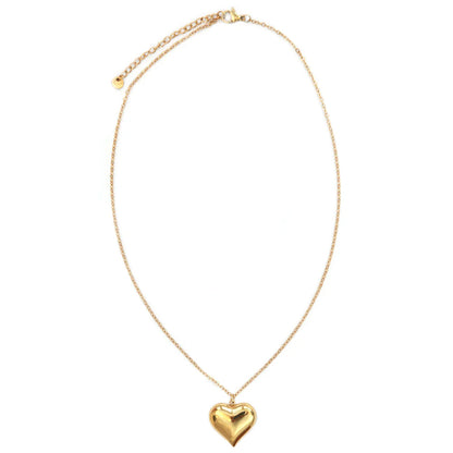 Gouden ketting hart