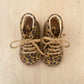 stapschoen - beige leopard