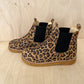 boot - beige leopard