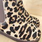 boot - beige leo pony