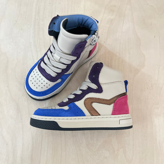 hightop sneaker - pink kobalt