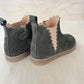 bottine lucy - kaki suede