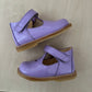 stapschoen met velcro - lilac