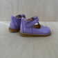 stapschoen met velcro - lilac