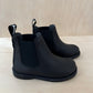 ANGULUS - chelsea boot - zwart leder - zwarte zool