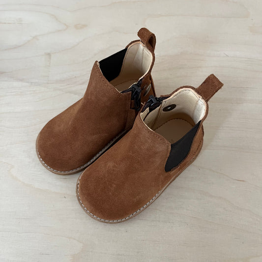 ANGULUS - stapbottine - suede brown