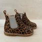 ANGULUS - stapbotting - suede leder - beige leopard