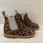 ANGULUS - stapbotting - suede leder - beige leopard
