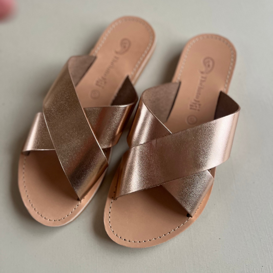 gaelle slipper - bronze