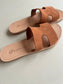 sophie slipper - nubuck camel