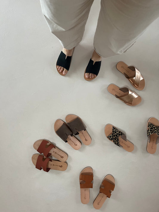 perrine slipper - nubuck noir