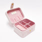 rainbow jewellery box pink