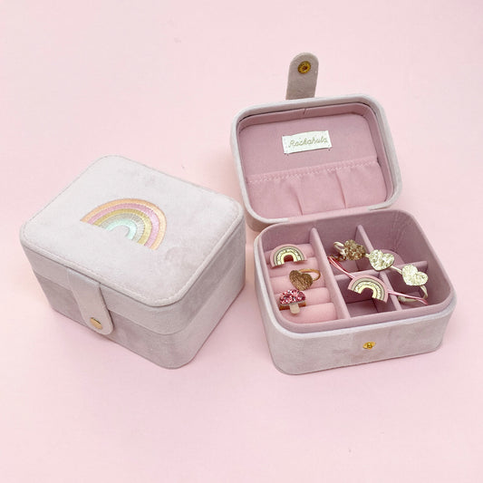 ROCKAHULA - rainbow jewellery box pink