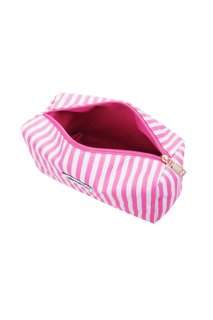 Bag small stripes pink