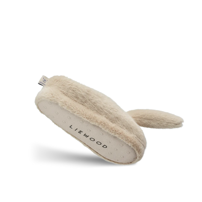 Liewood rabbit slipper creme