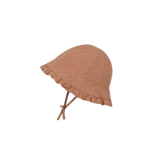 MP Denmark - flora bell hat - tawny brown