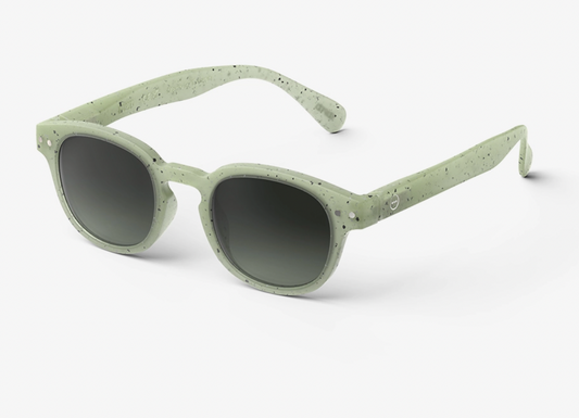 #C zonnebril - dyed green - junior