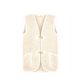 adult bodywarmer alpen - naturel (wit)