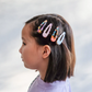 scalloped acetate clips
