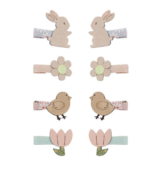 easter mini pastel clips