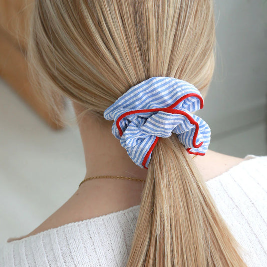 Scrunchie striped pyjama
