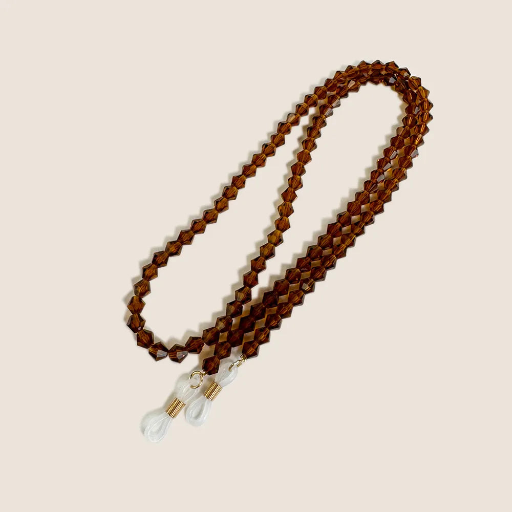 Sunglass chain brown