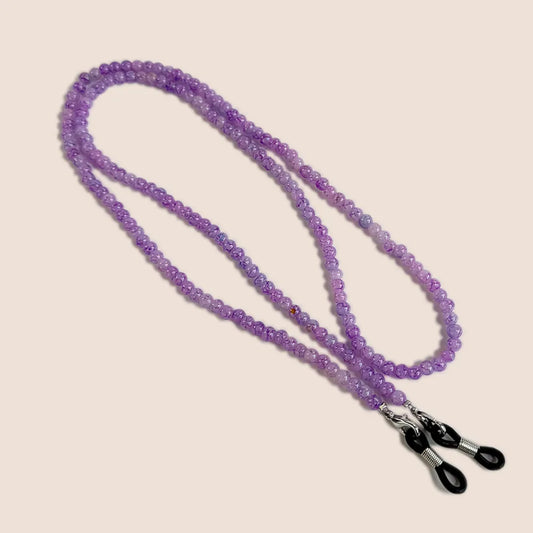 Sunglass chain purple