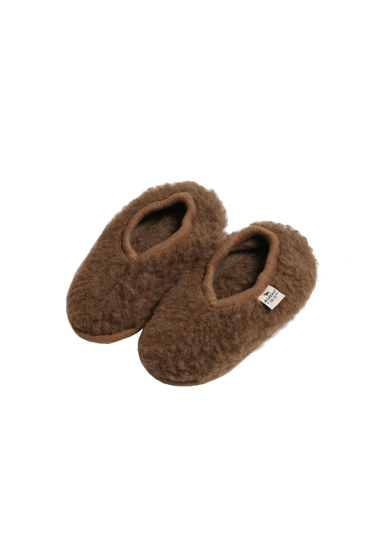 Alwero sloffen junior bark
