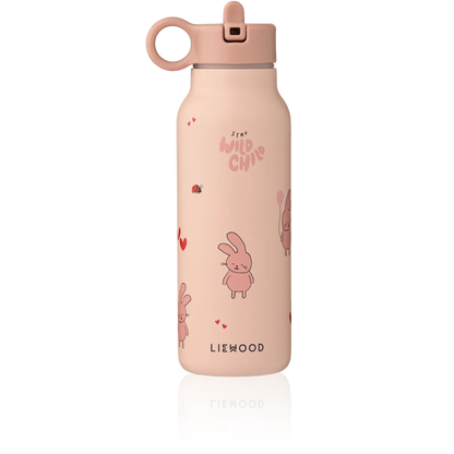 Liewood water bottle wild child rosey