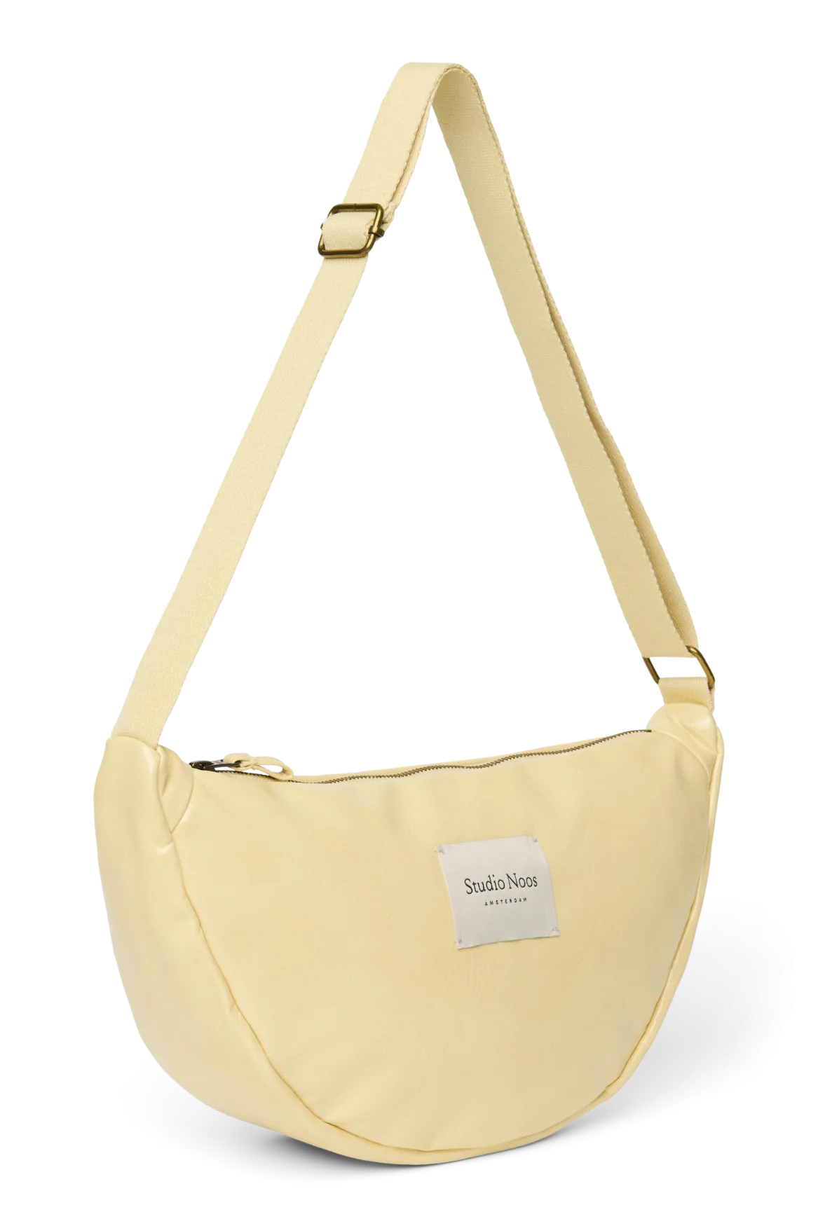 Studio Noos vegan leather fanny pack butteryellow
