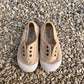IGOR - speelschoen canvas - beige TURNPANTOFFEL