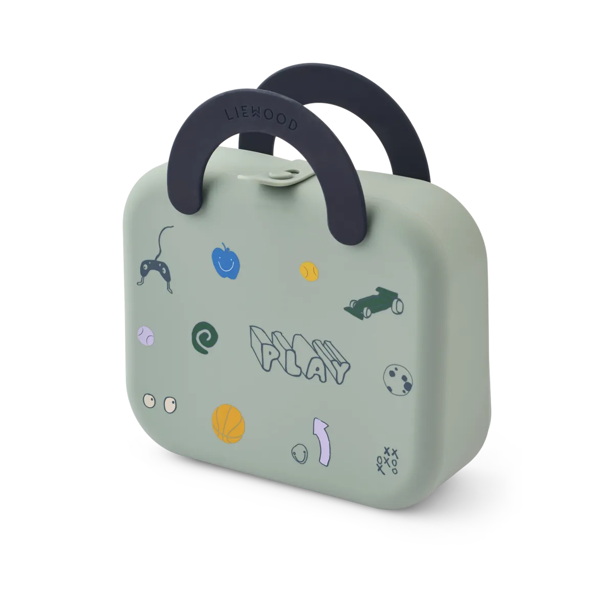 Elara foldable lunchbox - dusty peppermint