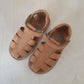 POM D'API - sandaal waff papy - nubuck camel