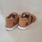 POM D'API - sandaal waff papy - nubuck camel
