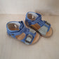 NATURINO - stapsandaal quarzo - navy