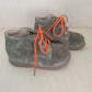 POM D'API - stapschoen derby - velours olive