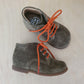 POM D'API - stapschoen derby - velours olive