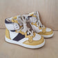 midhigh sneaker - tuorlo - geel/grijs
