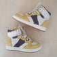 midhigh sneaker - tuorlo - geel/grijs