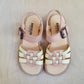 ANGULUS - sandaal met gesp - peach/yellow