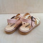 ANGULUS - sandaal met gesp - peach/yellow
